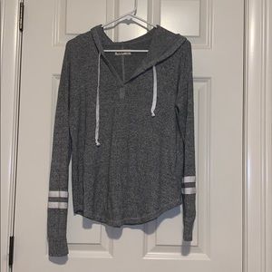 Hollister Grey Lightweight Hoodie